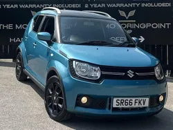 Blue/black Used 2017 Suzuki Ignis SZ-T Hatchback | £5,295 (A bit pricey)