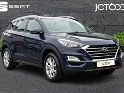 Blue Used 2018 Hyundai Tucson SE SUV | £10,583 (Fair price)
