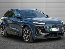 Plasma blue Used 2025 Audi Q6 e-tron Performance SUV | £56,595 (Fair price)