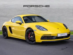 Racing yellow Used 2023 Porsche 718 Cayman GTS | £72,850 (Expensive)