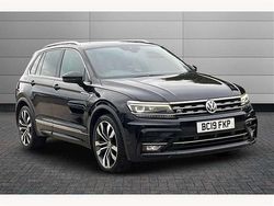 Black Used 2019 VW Tiguan R-line SUV | £18,250 (Fair price)