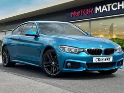 Blue Used 2018 BMW 420 M Sport Coupe | £14,500 (Fair price)