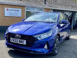 Blue Used 2022 Hyundai i20 SE Hatchback | £12,999 (Fair price)
