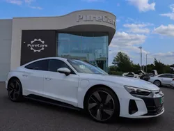 White Used 2021 Audi e-tron GT quattro Comfort Sedan | £46,127 (A bit pricey)