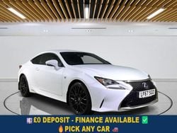 White Used 2017 Lexus RC300h Sport Line Coupe | £16,699 (Good price)