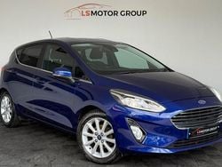 Blue Used 2018 Ford Fiesta Titanium Hatchback | £8,495 (Good price)