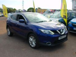 Blue Used 2014 Nissan Qashqai Acenta Premium SUV | £6,995 (A bit pricey)