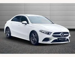 White Used 2019 Mercedes A250 AMG line Sedan | £19,650 (Good price)