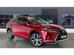 Red Used 2020 Lexus RX450h SUV | £29,296 (Fair price)