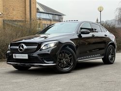 Black Used 2017 Mercedes GLC350 AMG Line Premium Coupe | £19,990 (Fair price)