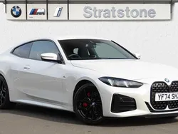 White Used 2024 BMW 420 M Sport Coupe | £38,444 (A bit pricey)