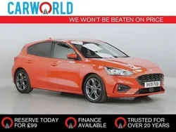 Red Used 2019 Ford Focus ST-Line Hatchback | £10,200 (Good price)