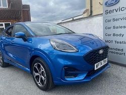 Desert island blue New 2024 Ford Puma Gen-E ST-Line SUV | £23,995