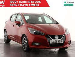 Red Used 2021 Nissan Micra Acenta Hatchback | £12,799 (Expensive)