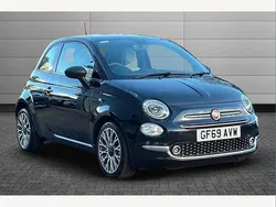 Black Used 2020 Fiat 500 Star Hatchback | £8,990 (A bit pricey)