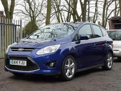 Blue metallic Used 2014 Ford C-MAX Titanium X MPV | £2,995 (Fair price)
