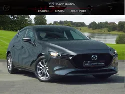 Grey Used 2021 Mazda 3 Hatchback | £15,595 (Fair price)