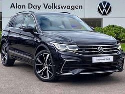 Black Used 2021 VW Tiguan R-line SUV | £24,073 (Fair price)