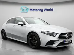 Silver Used 2019 Mercedes A35 AMG Premium Plus Hatchback | £23,000 (Fair price)