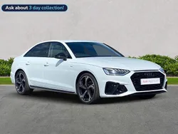 White Used 2024 Audi A4 Black Edition Sedan | £27,595 (A bit pricey)