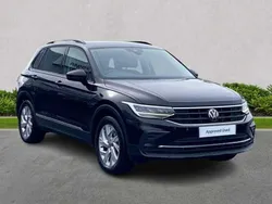 Black Used 2024 VW Tiguan Life SUV | £24,603 (Fair price)