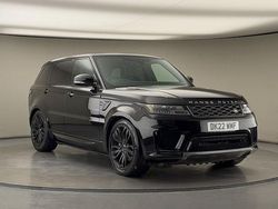 Santorini black Used 2021 Land Rover Range Rover Sport HSE SUV | £40,250 (Fair price)