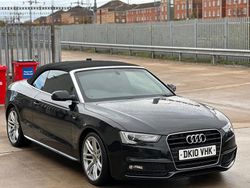 Black Used 2014 Audi A5 Cabriolet S-Line Cabriolet | £8,495 (Good price)