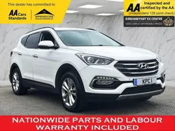 White Used 2016 Hyundai Santa Fe Premium SUV | £9,995 (Fair price)
