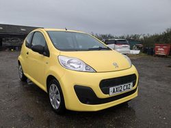 Yellow Used 2012 Peugeot 107 Access Hatchback | £1,995 (Fair price)