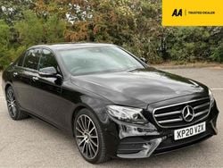 Black Used 2020 Mercedes E400 AMG line Sedan | £29,450 (Fair price)
