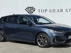 Blue Used 2022 Ford Focus ST-Line Hatchback | £17,495 (Fair price)