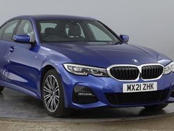 Blue Used 2021 BMW 330e M Sport | £18,199 (Good price)
