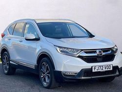 White Used 2022 Honda CR-V Hybrid SUV | £23,495 (Good price)
