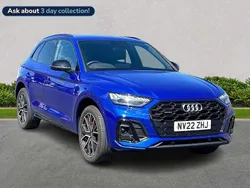 Blue Used 2022 Audi Q5 Comfort SUV | £37,577 (Fair price)