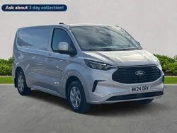 Silver Used 2024 Ford Transit Custom Limited Van | £24,300 (Good price)
