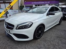 White Used 2016 Mercedes A200 AMG line Hatchback | £11,590 (Fair price)