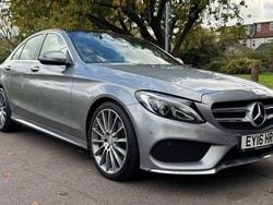 Silver Used 2016 Mercedes C200 AMG Line Premium Sedan | £14,995 (Fair price)