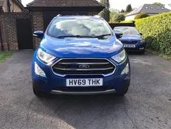 Blue Used 2019 Ford Ecosport Titanium SUV | £10,495 (Fair price)