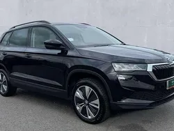Black magic pearl effect Used 2024 Skoda Karoq SE Drive SUV | £23,290 (Fair price)