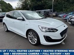 White Used 2019 Ford Focus Vignale Hatchback | £12,695 (Fair price)