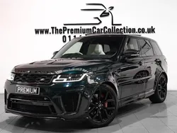 Green Used 2021 Land Rover Range Rover Sport SVR SUV | £66,980