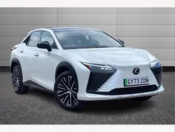 Sonic white New 2024 Lexus RZ 450e SUV | £36,550 (Super price)