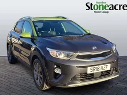 Grey Used 2018 Kia Stonic First Edition SUV | £10,136 (Fair price)