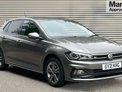 Grey Used 2021 VW Polo R-line Hatchback | £12,950 (Fair price)