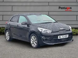 Black Used 2022 Kia Rio 3 Hatchback | £12,495 (Fair price)