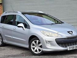 Silver Used 2008 Peugeot 308 Estate | £1,950 (Fair price)