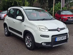 White Used 2013 Fiat Panda 4x4 S Hatchback | £4,995 (Fair price)