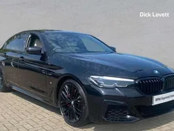 Black Used 2022 BMW 520 M Sport Sedan | £28,999 (Fair price)