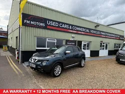 Blue Used 2016 Nissan Juke N-Connecta SUV | £6,600 (Fair price)