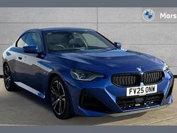 Blue Used 2025 BMW 220 M Sport Coupe | £32,427 (Good price)